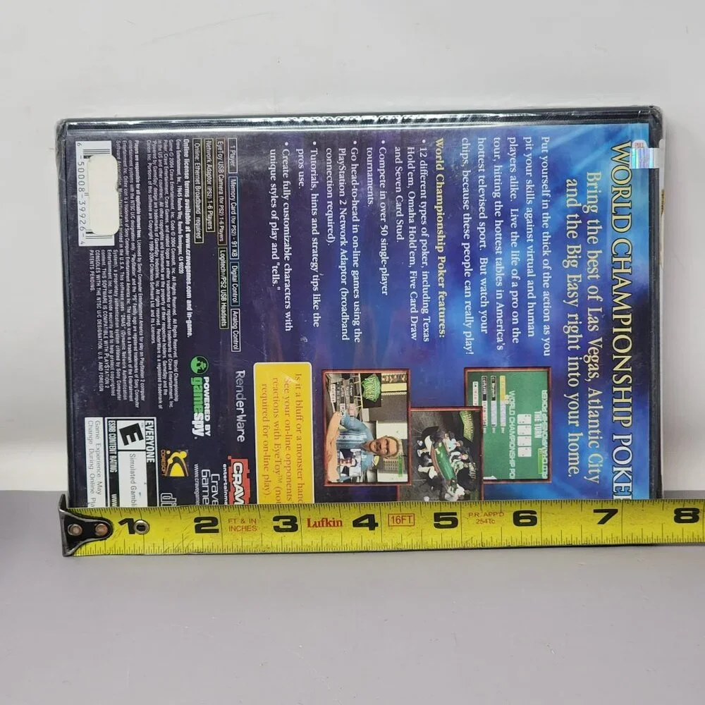 World Championship Poker PlayStation 2 Greatest Hits‎ Game
